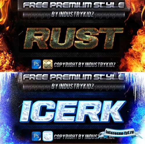 Ice and Rust Text Effects - GraphicRiver Ice and Rust Text Effects - GraphicRiver