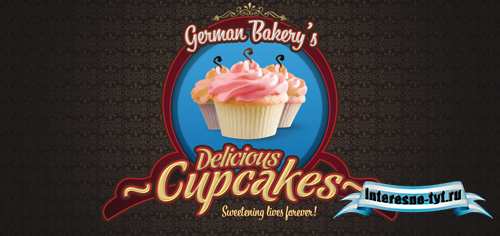 Cupcake logo V3 psd Cupcake logo V3 psd