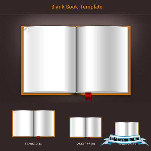 Blank Book Template