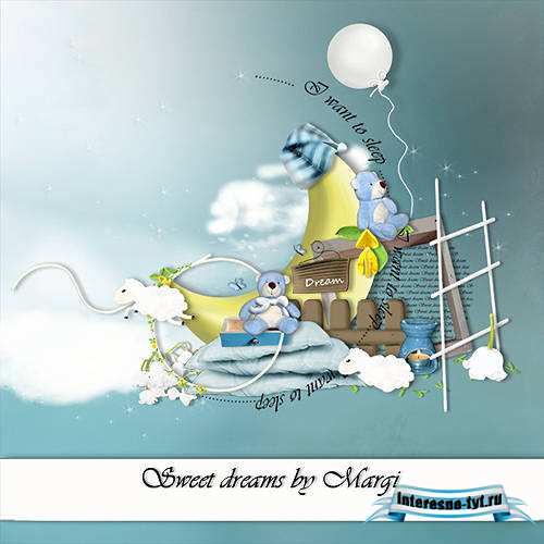 Скрап-набор – Sweet dreams Скрап-набор – Sweet dreams