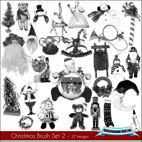 Christmas Brush Set 2
