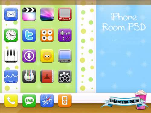 IPhone Room PSD IPhone Room PSD