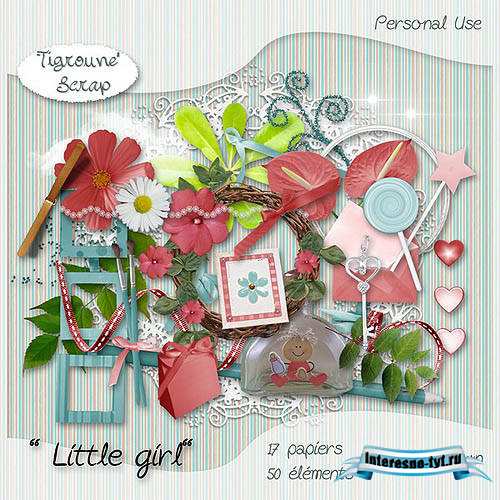 Скрап-набор – Little girl Скрап-набор – Little girl