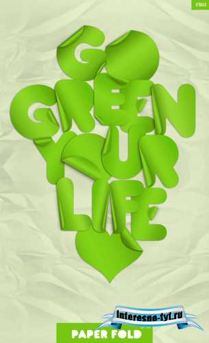 Go green your life psd Go green your life psd
