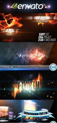 VideoHive Fiery AE Projects