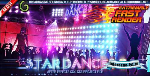 After Effects Project Star Dances 2