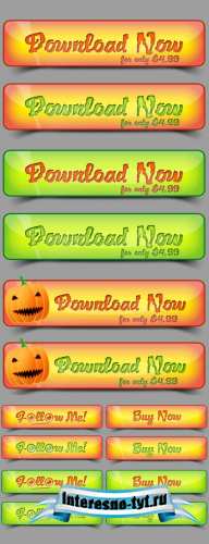 Halloween Buttons Pack Halloween Buttons Pack
