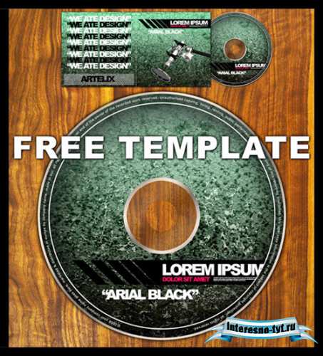 CD-DVD Layered PSD Template CD-DVD Layered PSD Template
