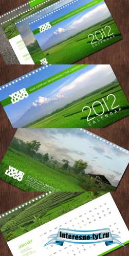Calendar 2012 - Paddy Field Calendar 2012 - Paddy Field