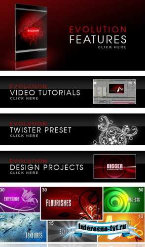 Video Copilot Evolution Footage Design Elements