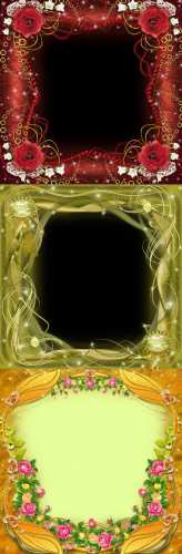 Golden Frame, Orange Summer and Red Frame Golden Frame, Orange Summer and Red Frame