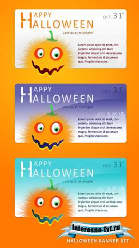 Halloween Banner Set Halloween Banner Set