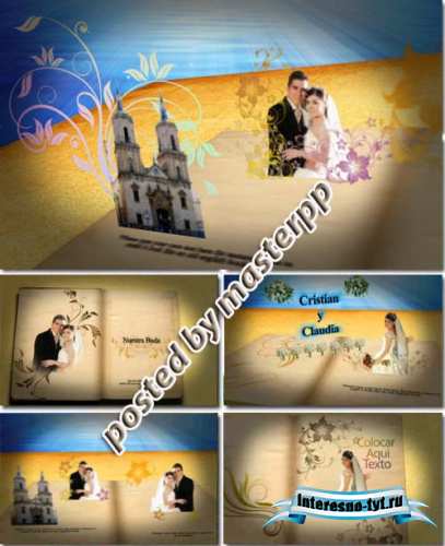 After Effects Projects Album Pop-Up Wedding
