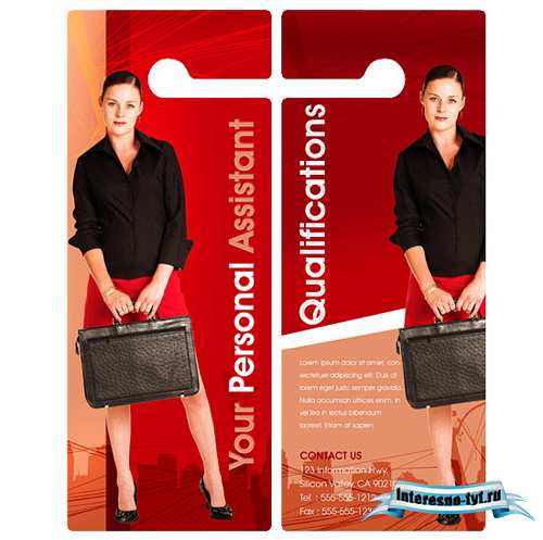 Templates for Design - Aide Me!B Brochure 5.25 x 13.5 BoxedArt 