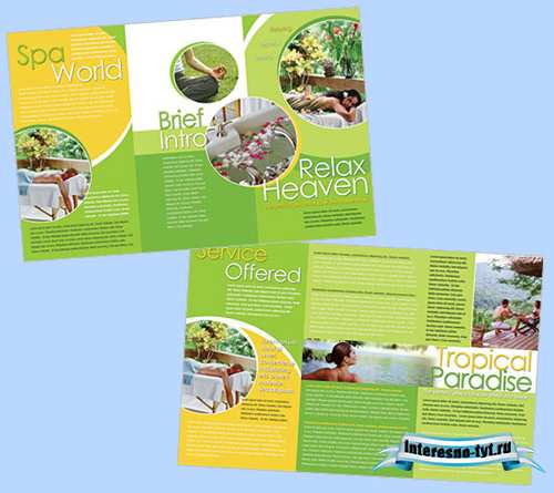 Templates for Design - Spa World Brochure 5.25 x 13.5 BoxedArt Templates for Design - Spa World Brochure 5.25 x 13.5 BoxedArt