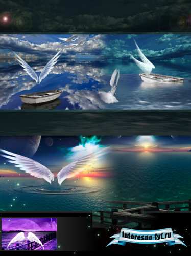 PSD for Photoshop - Wings of Angels PSD for Photoshop - Wings of Angels