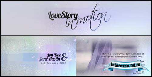Videohive After Effects Project - Love Story - In Motion