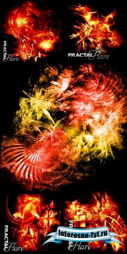 Fractal Flare Brushes Pack for Photoshop Fractal Flare Brushes Pack for Photoshop
