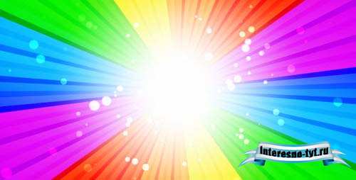 Motion graphic Rainbow Burst (videohive)