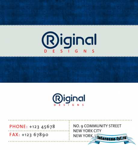 Retro Business Cards Psd for Photoshop Retro Business Cards Psd for Photoshop
