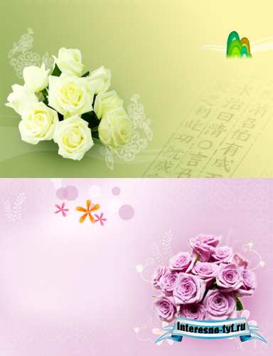 Beautiful Roses Psd Template for Photoshop Beautiful Roses Psd Template for Photoshop