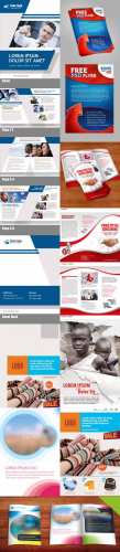 PSD Retail Marketing Postcard, Fold Brochure and Booklet Template for Photoshop PSD Retail Marketing Postcard, Fold Brochure and Booklet Template for Photoshop