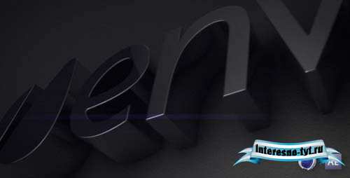 Videohive After Effects Project - Black Gloss Logo