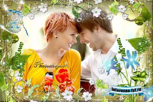 Рамка для Photoshop – Весенний позитив