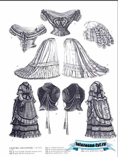 Викторианская мода и костюмы от Harpers Bazar