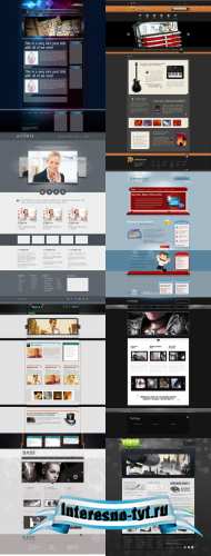 Web Templates Psd Pack For Photoshop