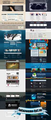 Web Templates Psd Pack 4 For Photoshop Web Templates Psd Pack 4 For Photoshop