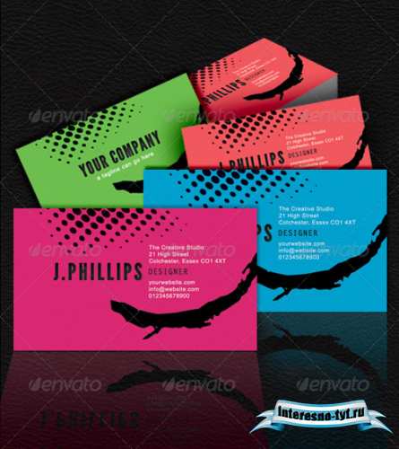 Bright Business Cards for Photoshop Bright Business Cards for Photoshop