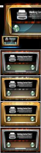 Working Contact Form Radio for Photoshop Working Contact Form Radio for Photoshop