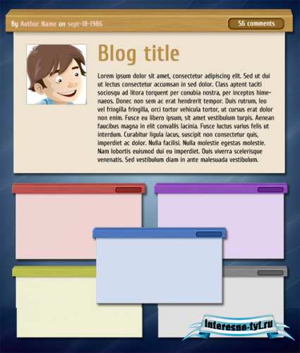 Web Page Side Box for Photoshop Web Page Side Box for Photoshop