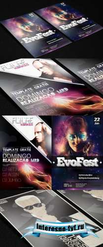 Flyer Party Templates Pack 2 for Photoshop Flyer Party Templates Pack 2 for Photoshop