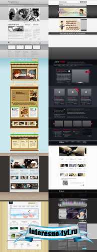 Web Templates Psd Pack 7 For Photoshop Web Templates Psd Pack 7 For Photoshop