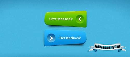 Unique Green and Blue Buttons for Photoshop Unique Green and Blue Buttons for Photoshop