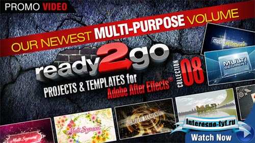 Digital Juice Ready2Go Collection 8 for After Effects (2DVDs)