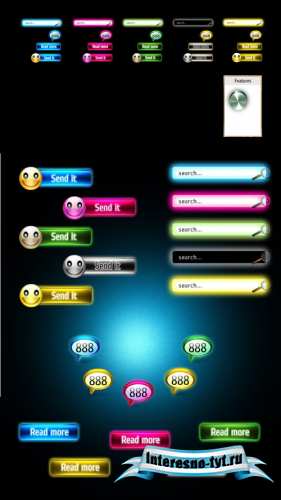 Web Buttons For Photoshop - Dezibelly Web Buttons For Photoshop - Dezibelly