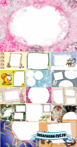 Collection of Spring Photo frames pack 11