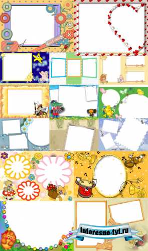 Collection of Spring Photo frames pack 12 Collection of Spring Photo frames pack 12