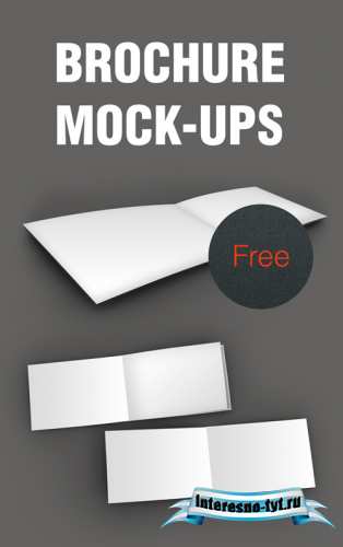 Brochures Mock-Ups Psd Brochures Mock-Ups Psd