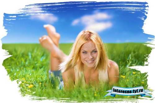 Шаблон для photoshop - Жаркая пора Шаблон для photoshop - Жаркая пора