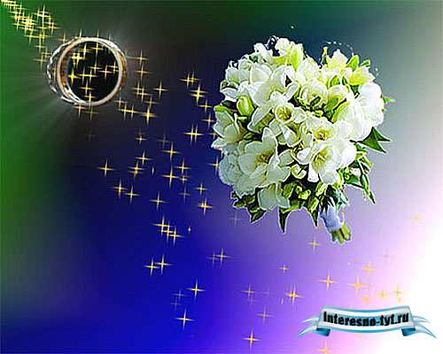 Футажи свадебные - Букет невесты Футажи свадебные - Букет невесты