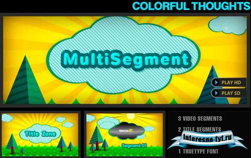 Colorful Thoughts — After Effects Project