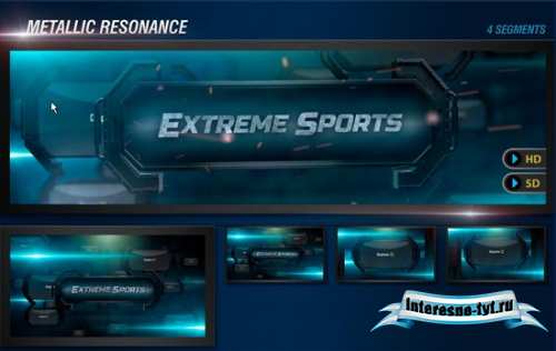 Metallic Resonance — After Effects Project