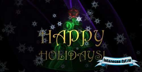 Happy Holidays! - HD Intro - MOTION GRAPHIC (Videohive)