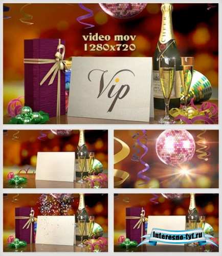 Новогодние футажи - New Year footage HD