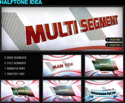 Halftone Idea - After Effects Project