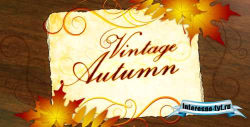 Vintage Autumn - Project for After Effects (Videohive)